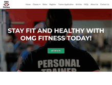 Tablet Screenshot of personaltrainersg.com